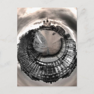 Paris Miniplanet Postcard!! Postkarte