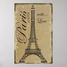Paris mit Liebe Poster