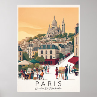 PARIS – MONTMARTRE POSTER