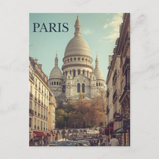 Paris Montmartre Postkarte