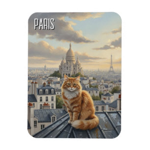Paris Montmartre Postkarte Magnet