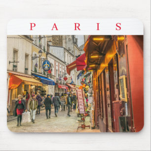 Paris Montmartre Straßenansicht Mousepad