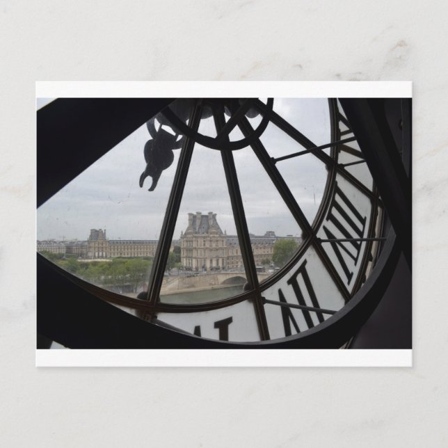 Paris - Museo de Orsay Clock_.jpg Postkarte (Vorderseite)
