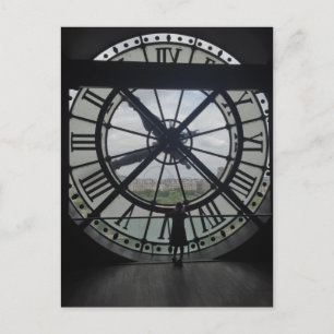 Paris Museum D'Orsay Clock Postkarte