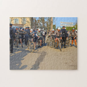 Paris-Nice Radfahrer Auxerre Yonne Frankreich 1933