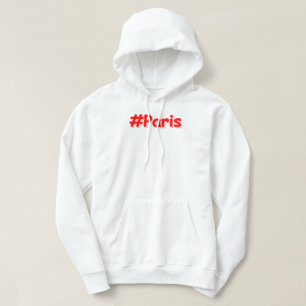 "#Paris" Niedliches Design. Jetzt kaufen Hoodie