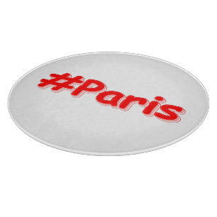 "#Paris" Niedliches Design. Jetzt kaufen Schneidebrett
