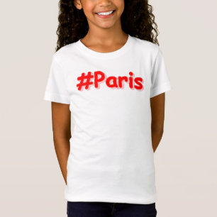 "#Paris" Niedliches Design. Jetzt kaufen T-Shirt