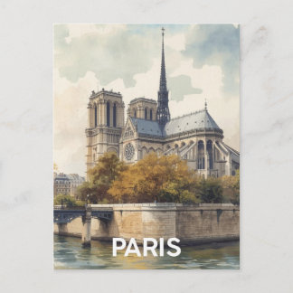 Paris Notre Dame Postkarte