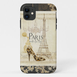 Paris ooh la la Fashion Eiffel Tower Chandelier Case-Mate iPhone Hülle