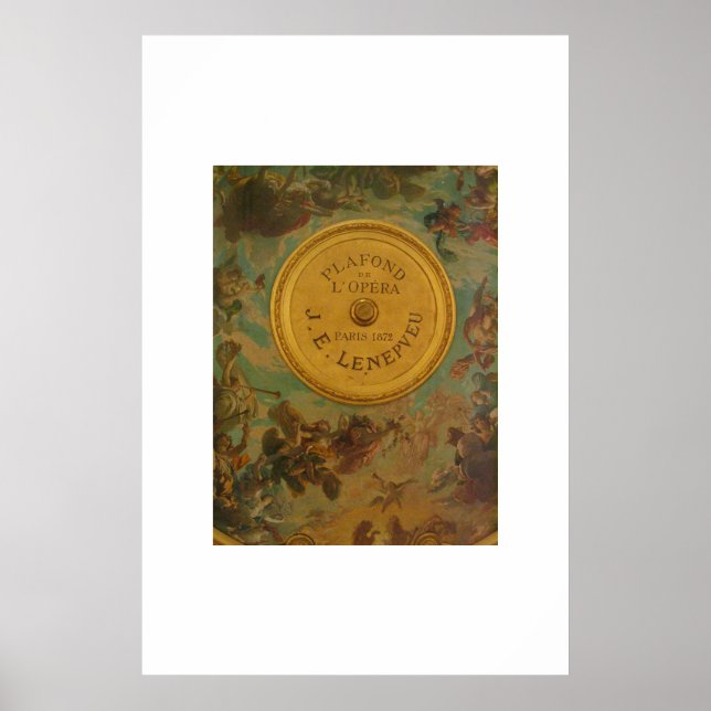 Paris Opera Poster (Vorne)