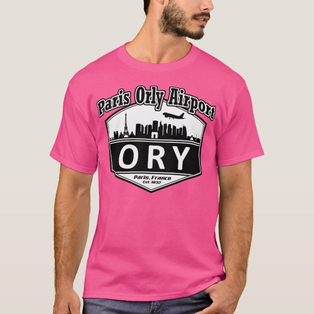 Paris Orly Airport Code T-Shirt (Vorderseite)
