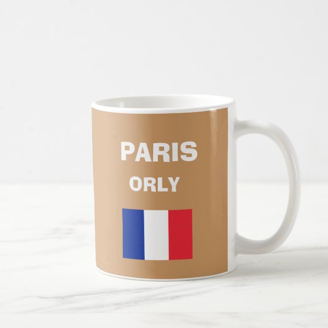 Paris Orly CDG Airport Mug (Droite)