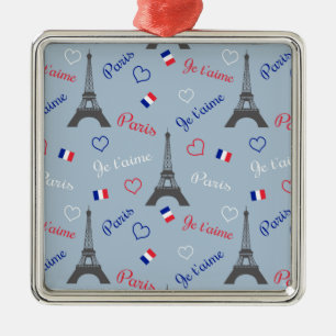 Paris Ornament Aus Metall
