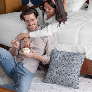 Paris Paisley Indigo Kissen