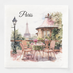 Paris Paper Napkins Serviette