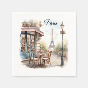 Paris Paper Napkins Serviette