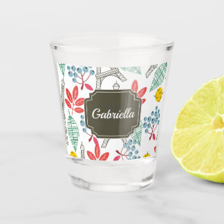 Paris Pattern Schnapsglas