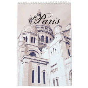 Paris Photography Montmartre Sacré-Coeur Fotokunst Kalender