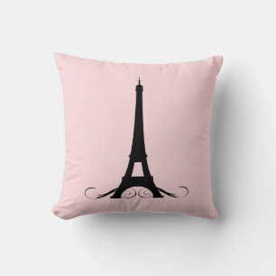 Paris Pink Eiffel Tower Kissen