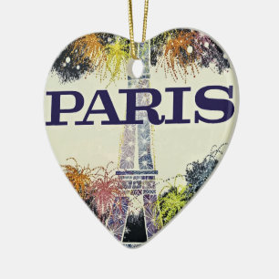 Paris: Plakatdekoration Keramik Ornament