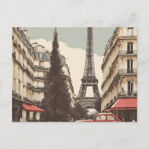 Paris Postcard (Parris) Postkarte