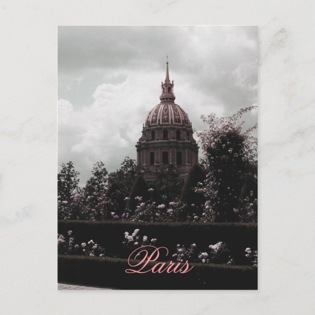 Paris Postcard Postkarte (Vorderseite)