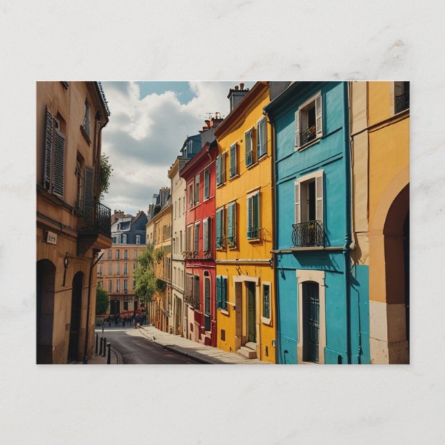 PARIS POSTCARD POSTKARTE (Vorderseite)