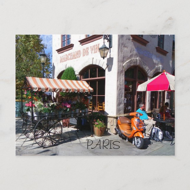 Paris Postcard! Postkarte (Vorderseite)