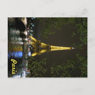 Paris Postcard Postkarte