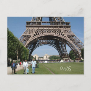 Paris Postcard Postkarte
