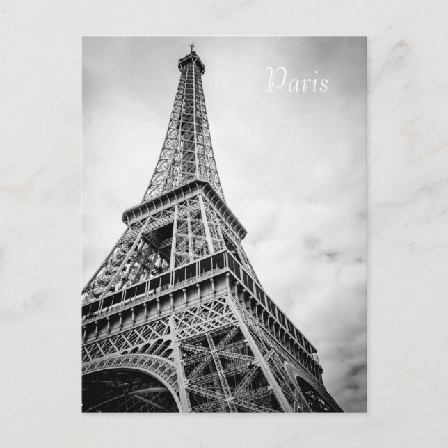 Paris Postcard Postkarte (Vorderseite)