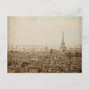 Paris Postcard Postkarte