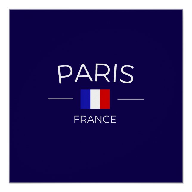 Paris Poster (Vorderseite)