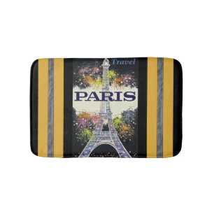 Paris: Poster Bath Mat Badematte