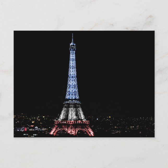 Paris Postkarte (Vorderseite)