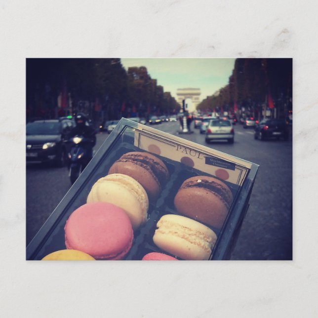 Paris Postkarte (Vorderseite)