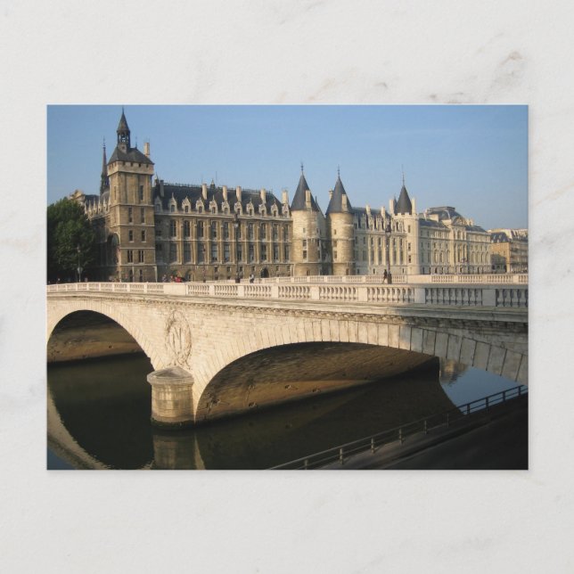 Paris Postkarte (Vorderseite)