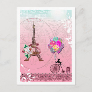 Paris Postkarte