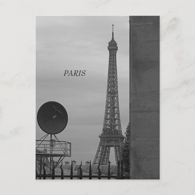 PARIS POSTKARTE (Vorderseite)