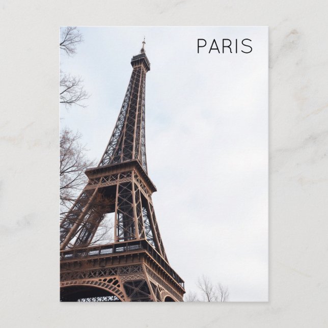 Paris Postkarte (Vorderseite)