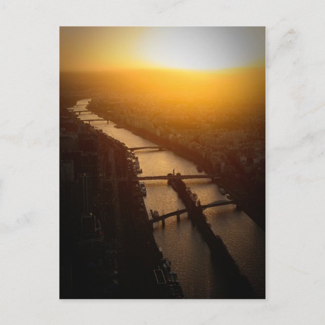 Paris Postkarte (Vorderseite)