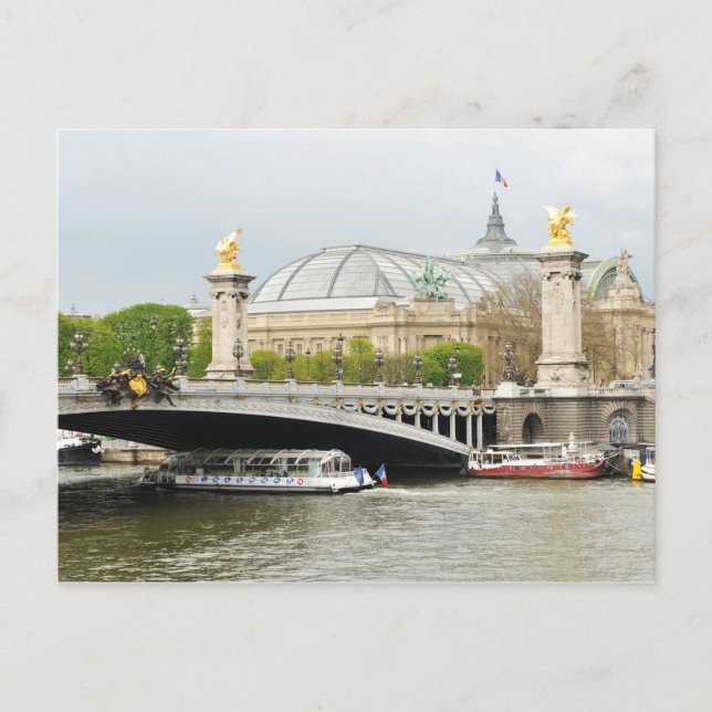 Paris Postkarte (Vorderseite)