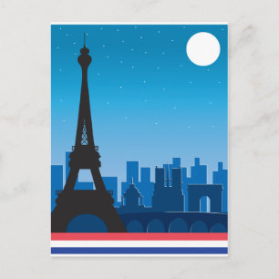 Paris Postkarte