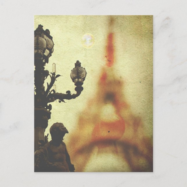 Paris Postkarte (Vorderseite)