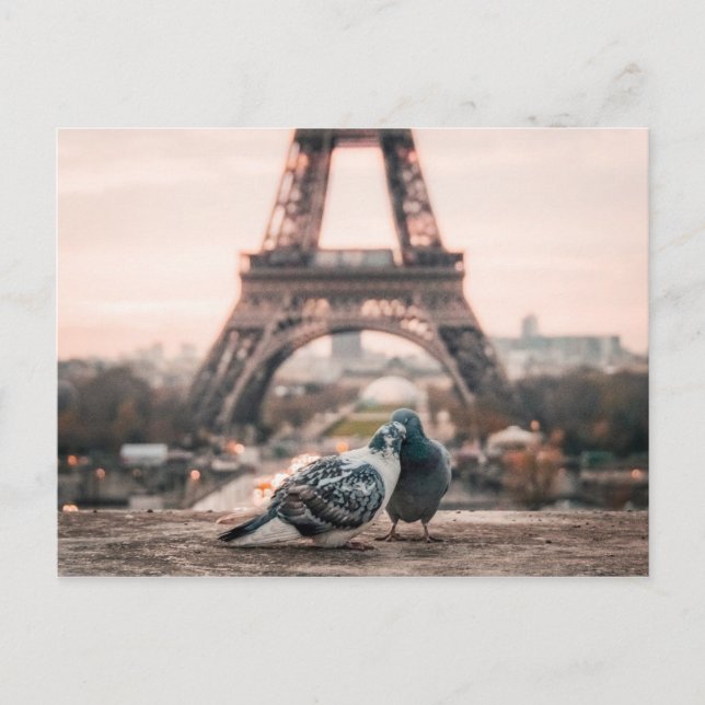 Paris Postkarte (Vorderseite)