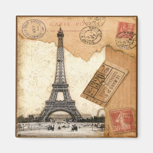 Paris, Poststempel Magnet