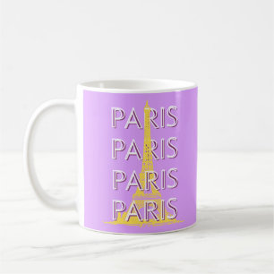 Paris, Reisen Kunst, Minimalistisch, Pastel Travel Kaffeetasse