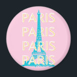 Paris Reisen Kunst, Reisen Kunst, Preppy, Pink Magnet<br><div class="desc">Ein schönes minimalistisches Pariser Reisekunstdesign mit dem berühmten Eiffelturm. Es ist eine perfekte Ergänzung zu jedem Ort und würde eine große Ergänzung Ihres Lebens.</div>
