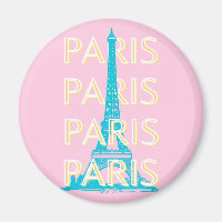 Paris Reisen Kunst, Reisen Kunst, Preppy, Pink
